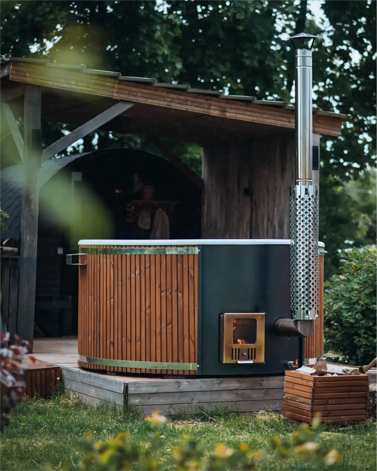 Stampen Large - integrated oven - Badstugutta