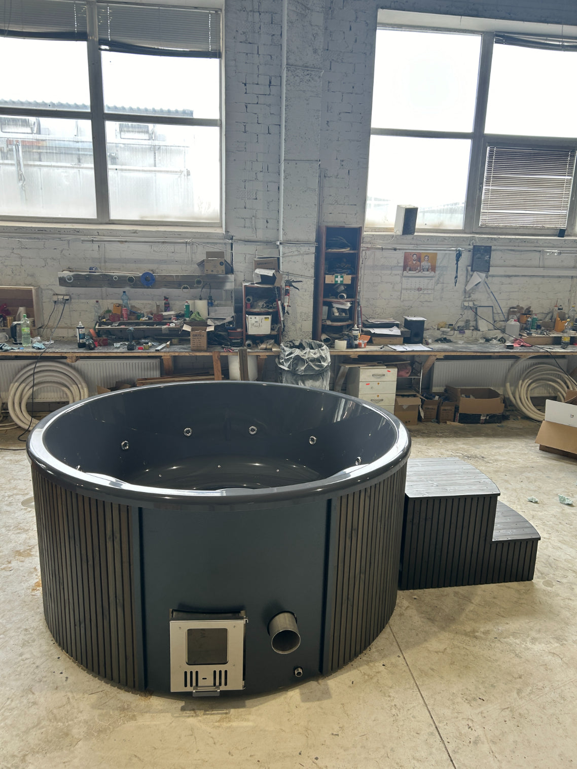 Stampen Large - integrated oven - Badstugutta