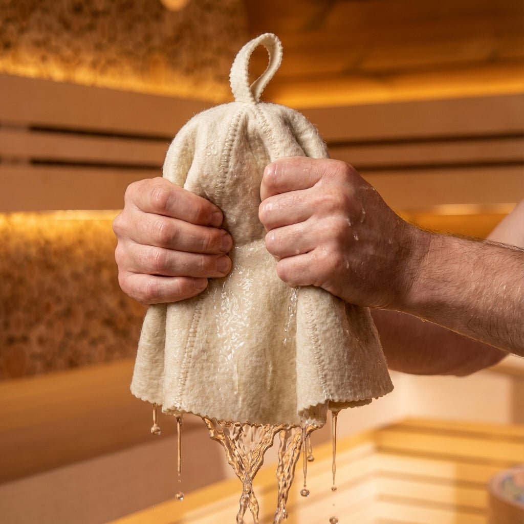 Badstulue Beige - Rento - Badstugutta