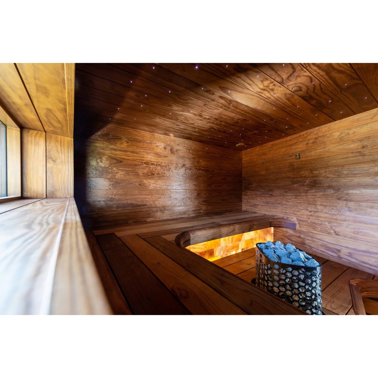 Badstupanel Mørk Termo Or STS4 - Badstugutta