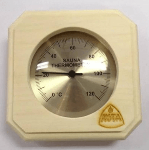 Badstutermometer firkantet Kota - Badstugutta