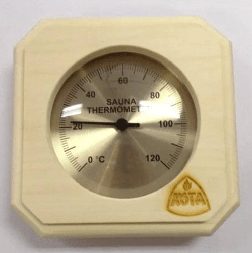 Badstutermometer firkantet Kota - Badstugutta