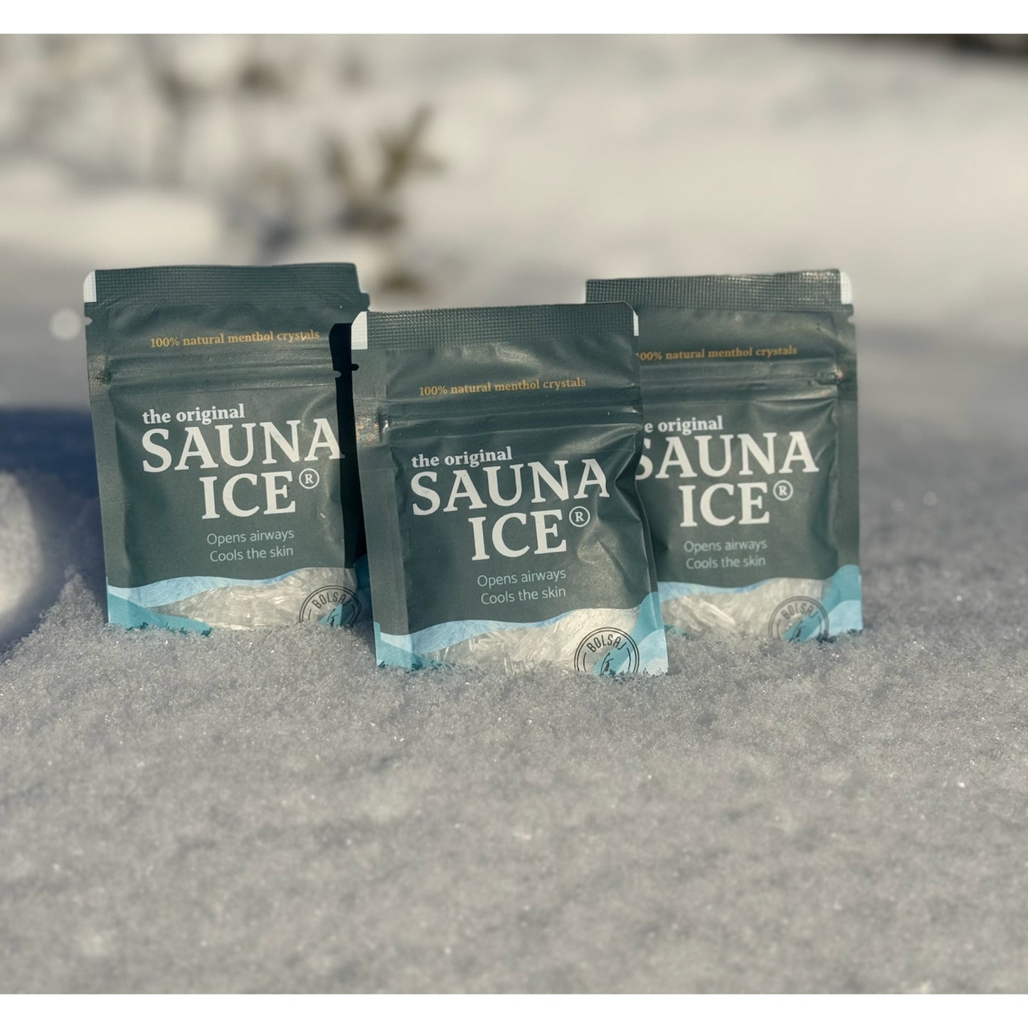 Sauna Ice - Mentolkrystaller - Badstugutta