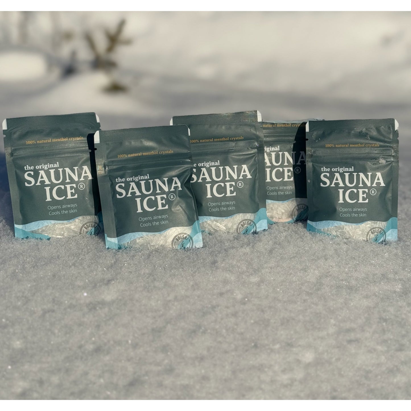 Sauna Ice - Mentolkrystaller - Badstugutta