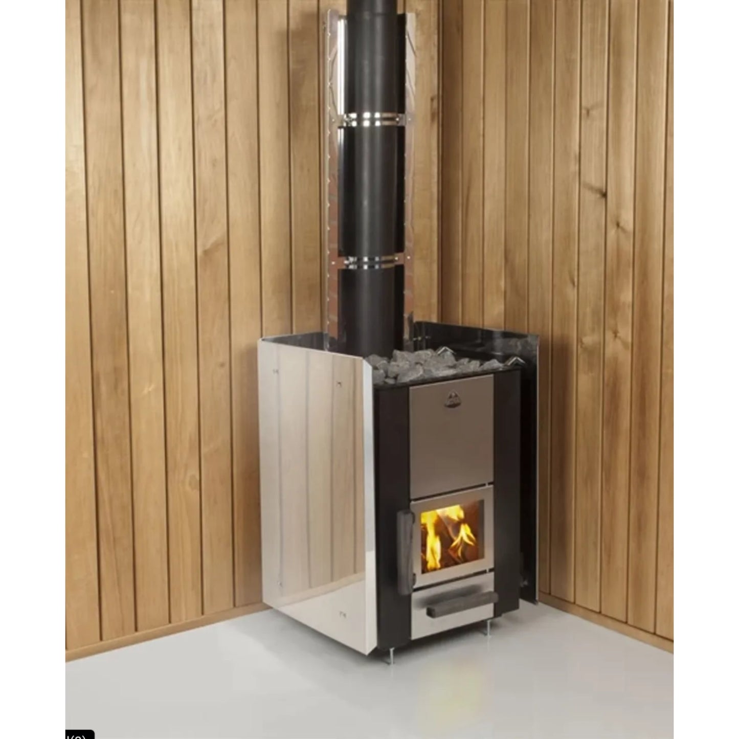 Veggbeskyttelsesmantel for Kuru 14 - 20 - Badstugutta