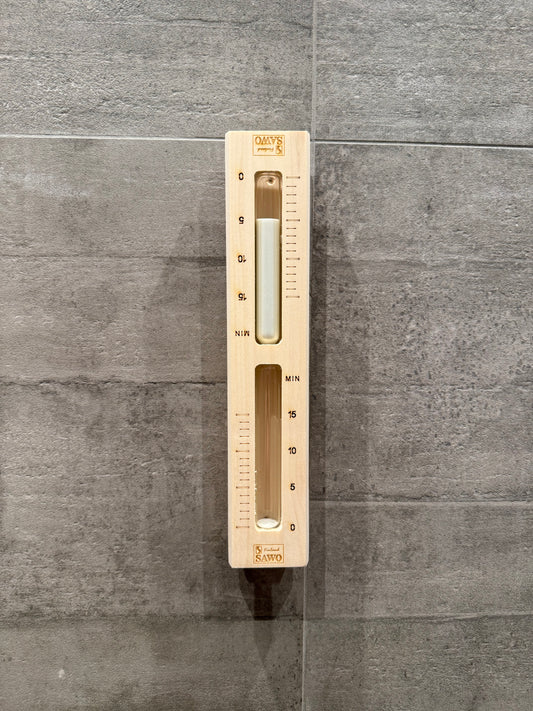 Sawo Sandur 15 min Osp - Timeglass badstue