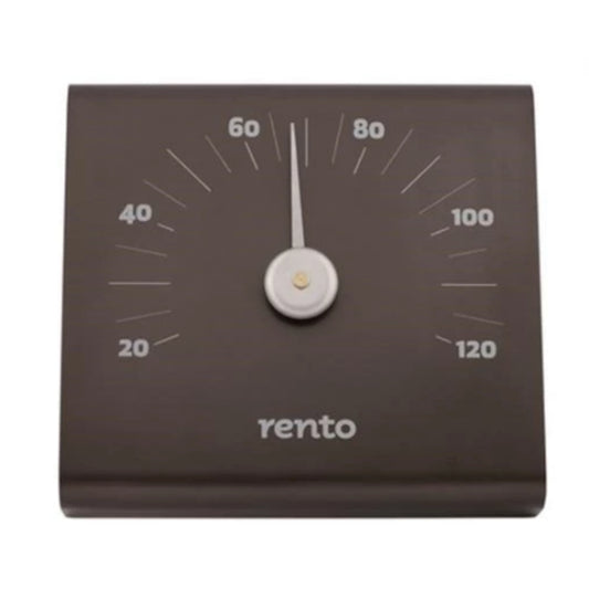 Badstutermometer Aluminium, Rento