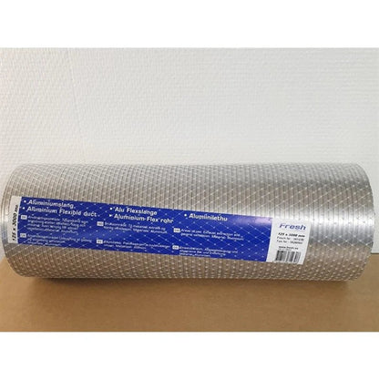 Aluminiumsrør Fresh Flex 125x3000 mm - Badstugutta