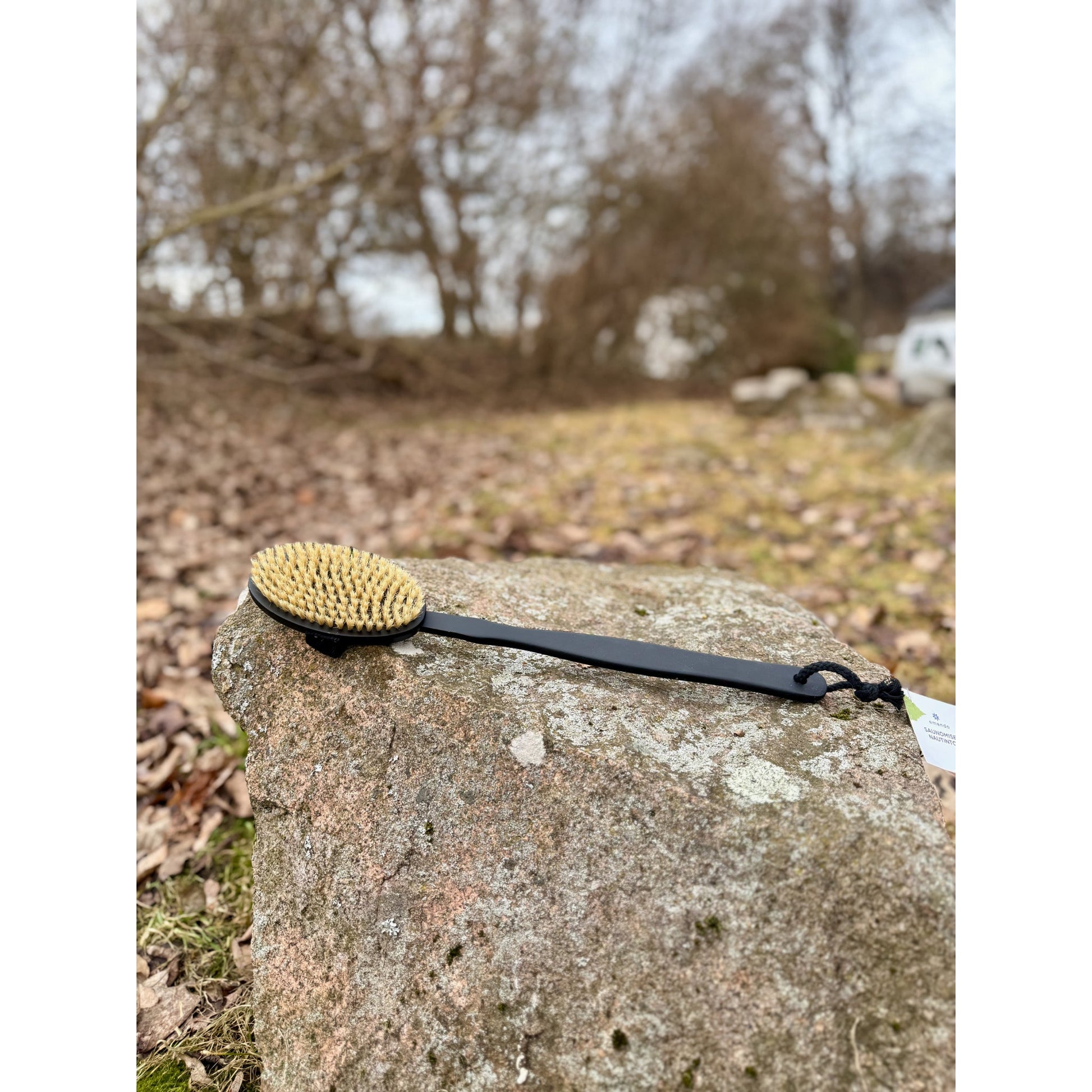 Badstubørste svart - Emendo - Badstugutta