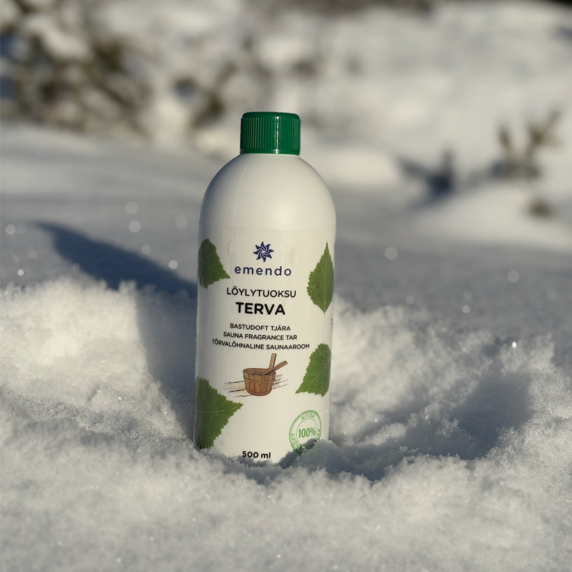 Badstuduft Tjære - 500ml Emendo - Badstugutta
