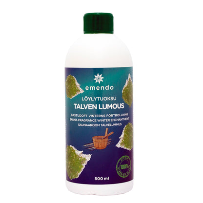 Badstuduft "Vinterens fortryllelse" - 500ml - Badstugutta