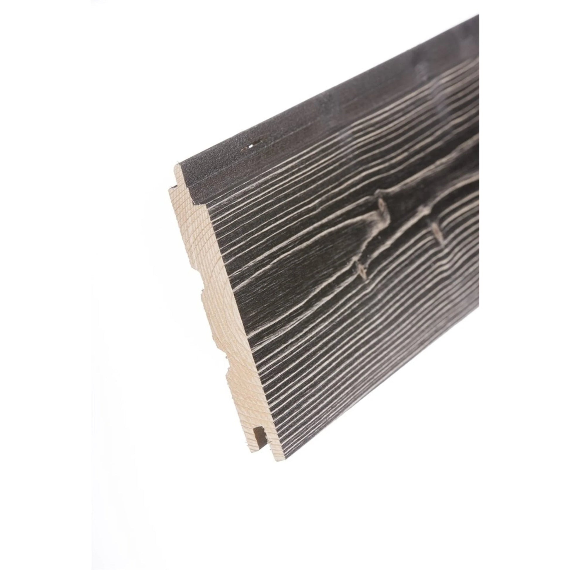 Badstupanel Børstet Gran 14x120x2370 mm - Badstugutta