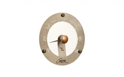 Cariitti - Hygrometer rund, satengglass - Badstugutta