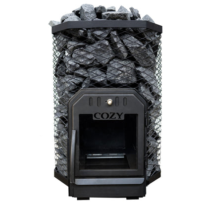 COZY 18 kW - Vedfyrt badstuovn - Badstugutta