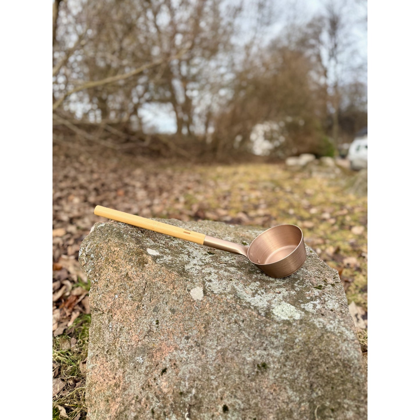 Ekslusiv badstubøtte og øse i aluminium - Rento - Badstugutta