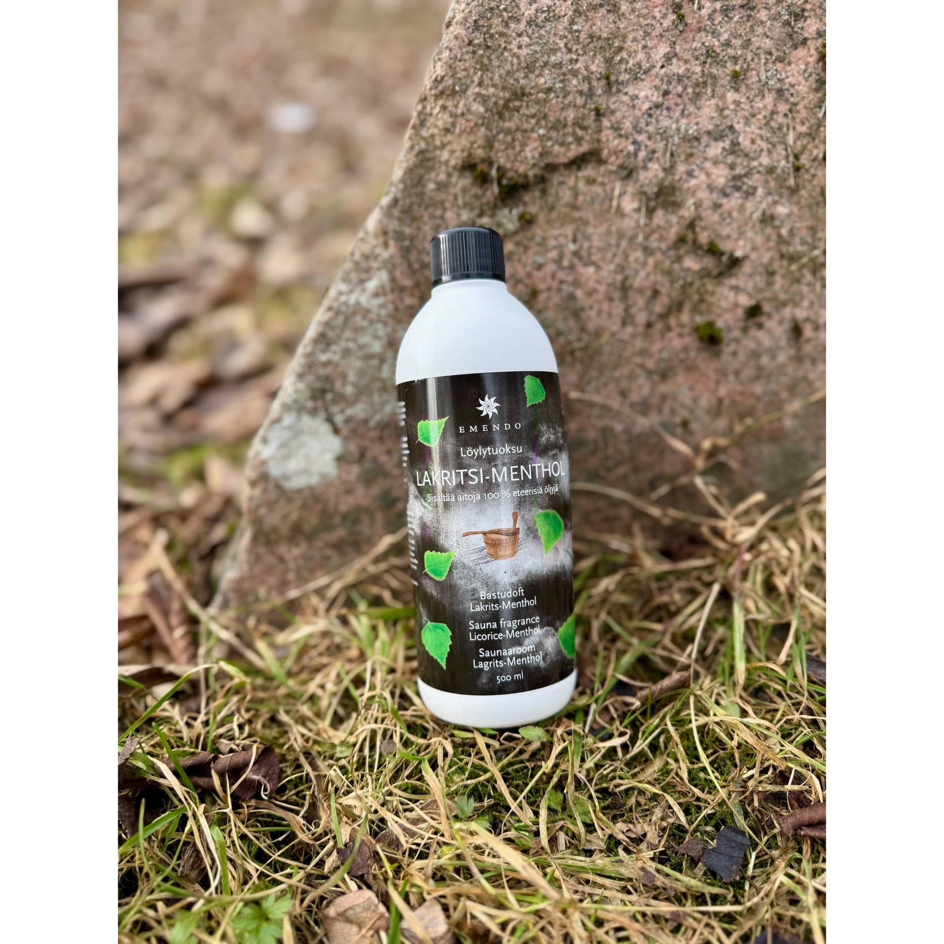 Emendo Saunaduft Lakris - mentol 500 ml - Badstugutta