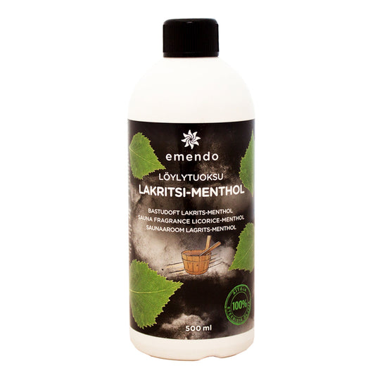 Emendo Saunaduft Lakris - mentol 500 ml - Badstugutta