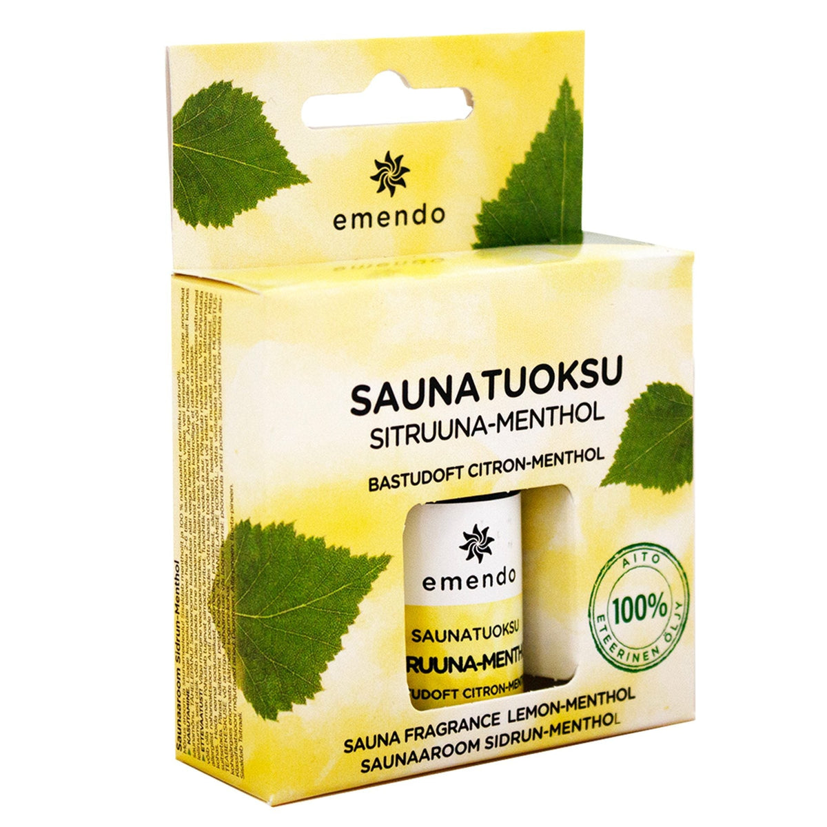 Emendo Saunaduft Sitron-Mentol 10ml - Badstugutta