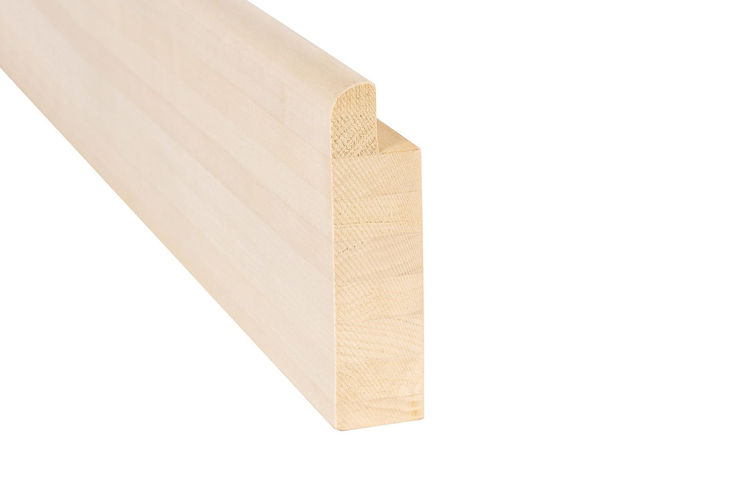 Framkant til badstubenk 40x140 mm - Badstugutta