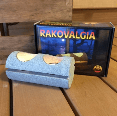 Hukka - lykt laget av kleberstein - Badstugutta