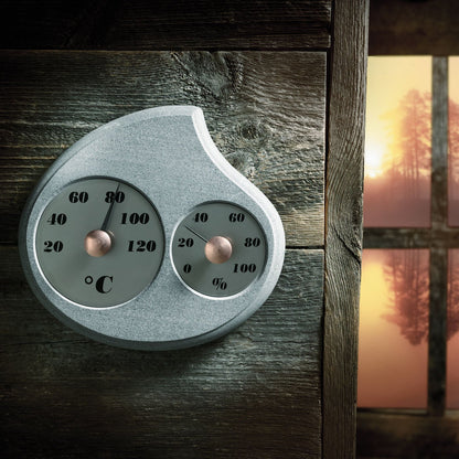 Hukka - Termometer og Hygrometer - Badstue - Badstugutta