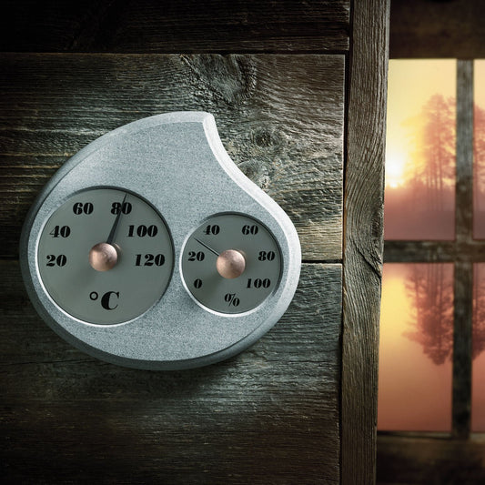 Hukka - Termometer og Hygrometer - Badstue - Badstugutta