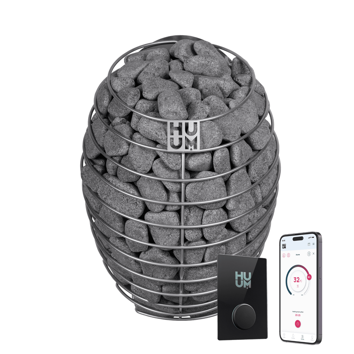 Huum Drop - Pakkedeal! - Elektrisk badstuovn - Badstugutta