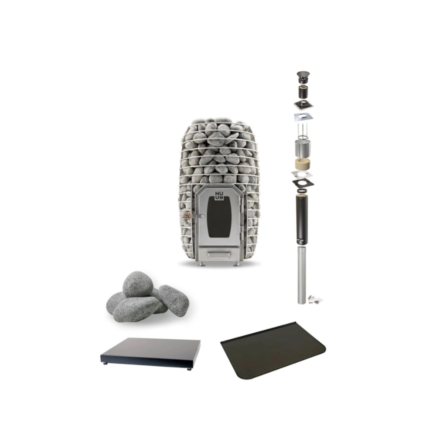 Huum Hive Wood 17 - Pakkedeal! - Badstugutta
