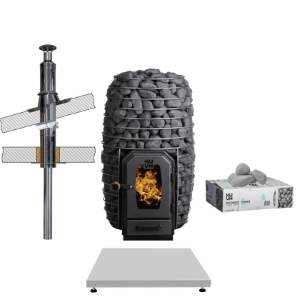 Huum Hive Wood 17 - Pakkedeal! - Badstugutta