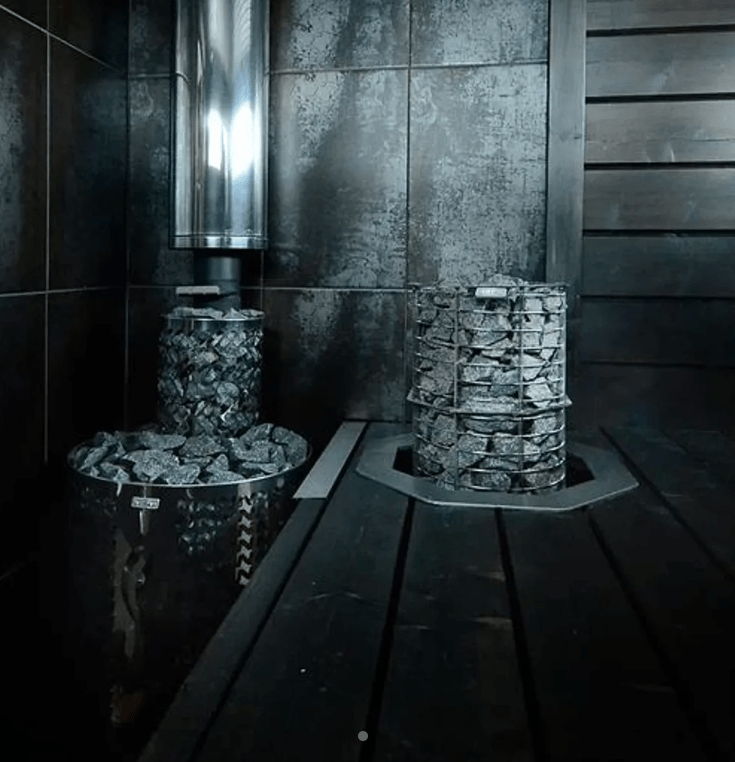 Inbyggingsramme til Narvi Softy, rustfri - Badstugutta