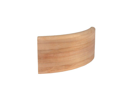 Inner- og ytterhjørne framkant Thermory 140 mm - Badstugutta
