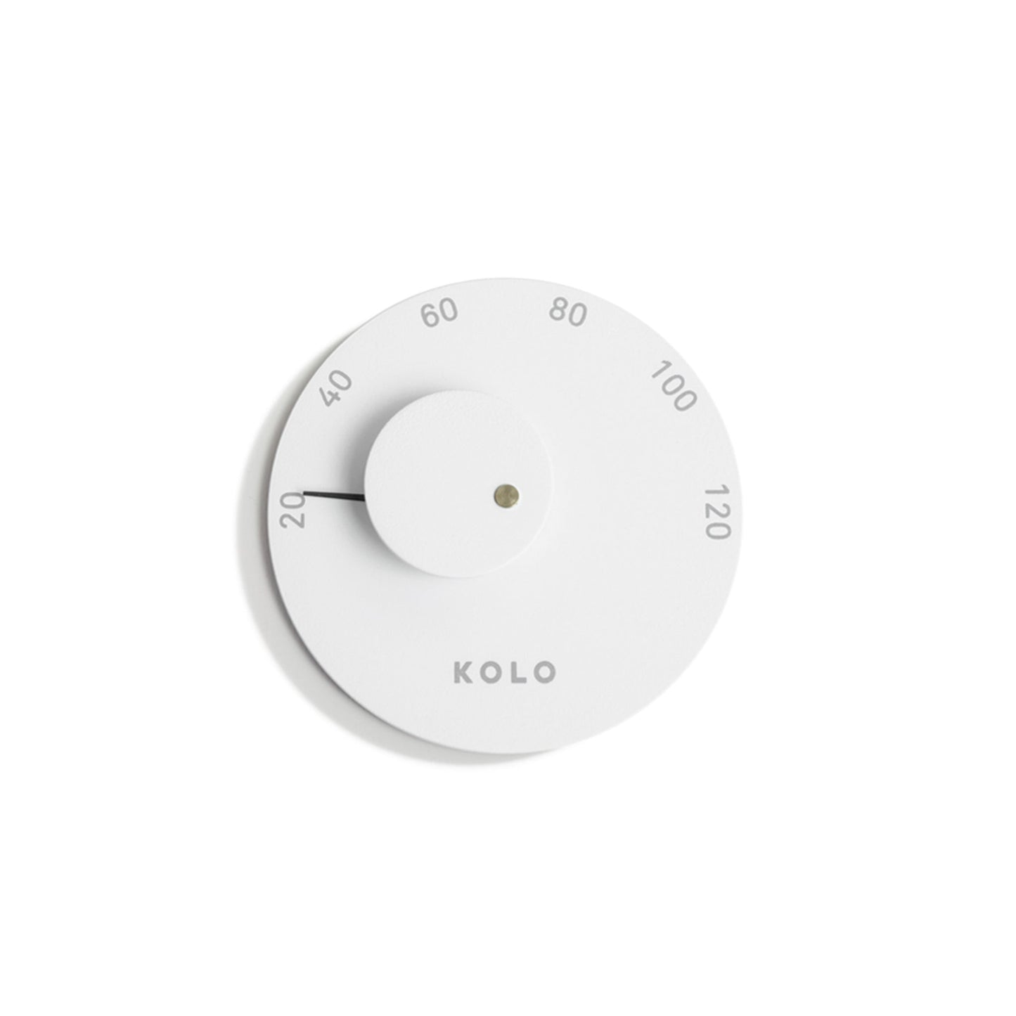 KOLO Badstutermometer sort/hvit - Badstugutta