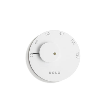 KOLO Badstutermometer sort/hvit - Badstugutta