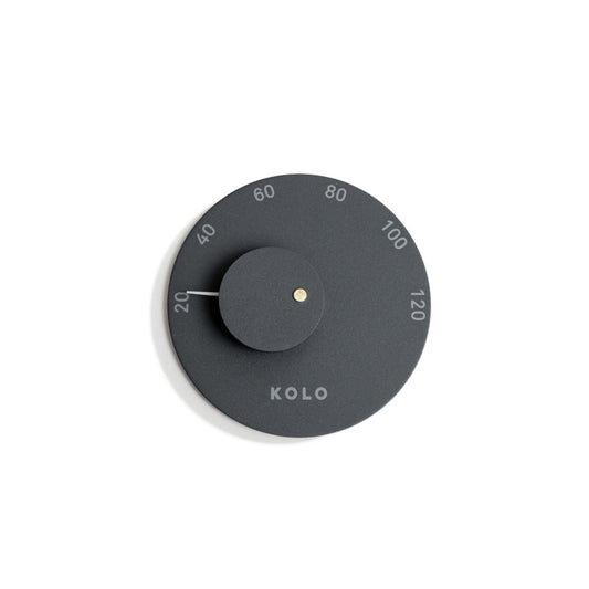KOLO Badstutermometer sort/hvit - Badstugutta
