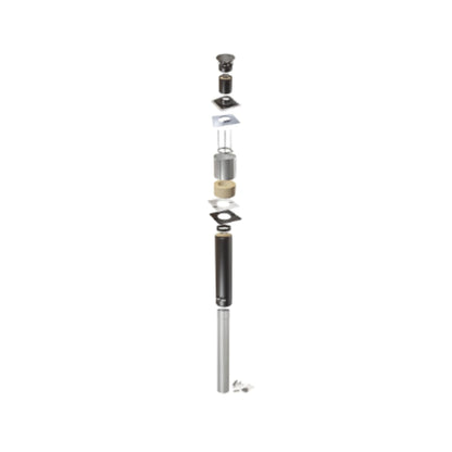 Kota isolert skorstein / pipe - 2,5m - Badstugutta