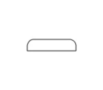 List/foring i osp, or eller varmebehandlet osp - 14x60 - Lengde: 2,4m - Badstugutta