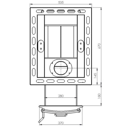 Narvi 30 / 50 Through-wall (proff) - Badstugutta