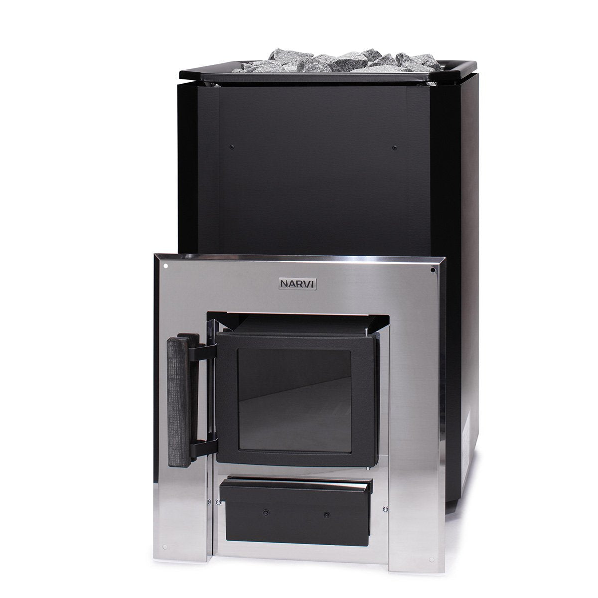 Narvi Black 20 Through-wall - Badstugutta