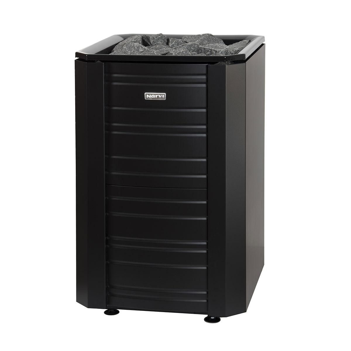 Narvi Black 20 Through-wall - Badstugutta