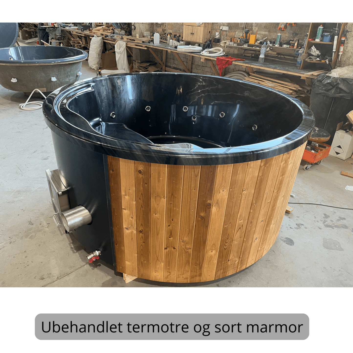 NorseTub Premium - Integrert ovn - Badstugutta