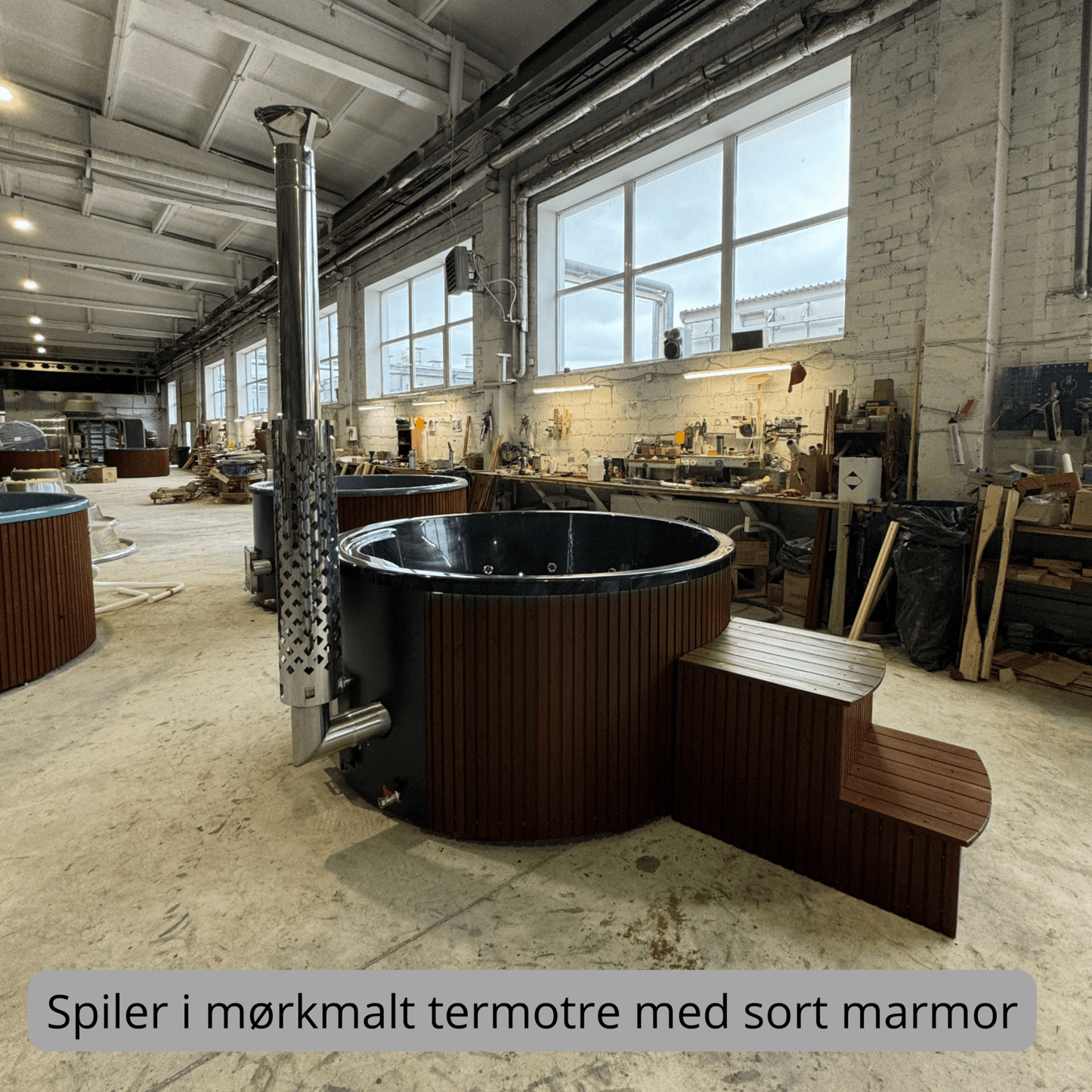 NorseTub Premium - Integrert ovn - Badstugutta