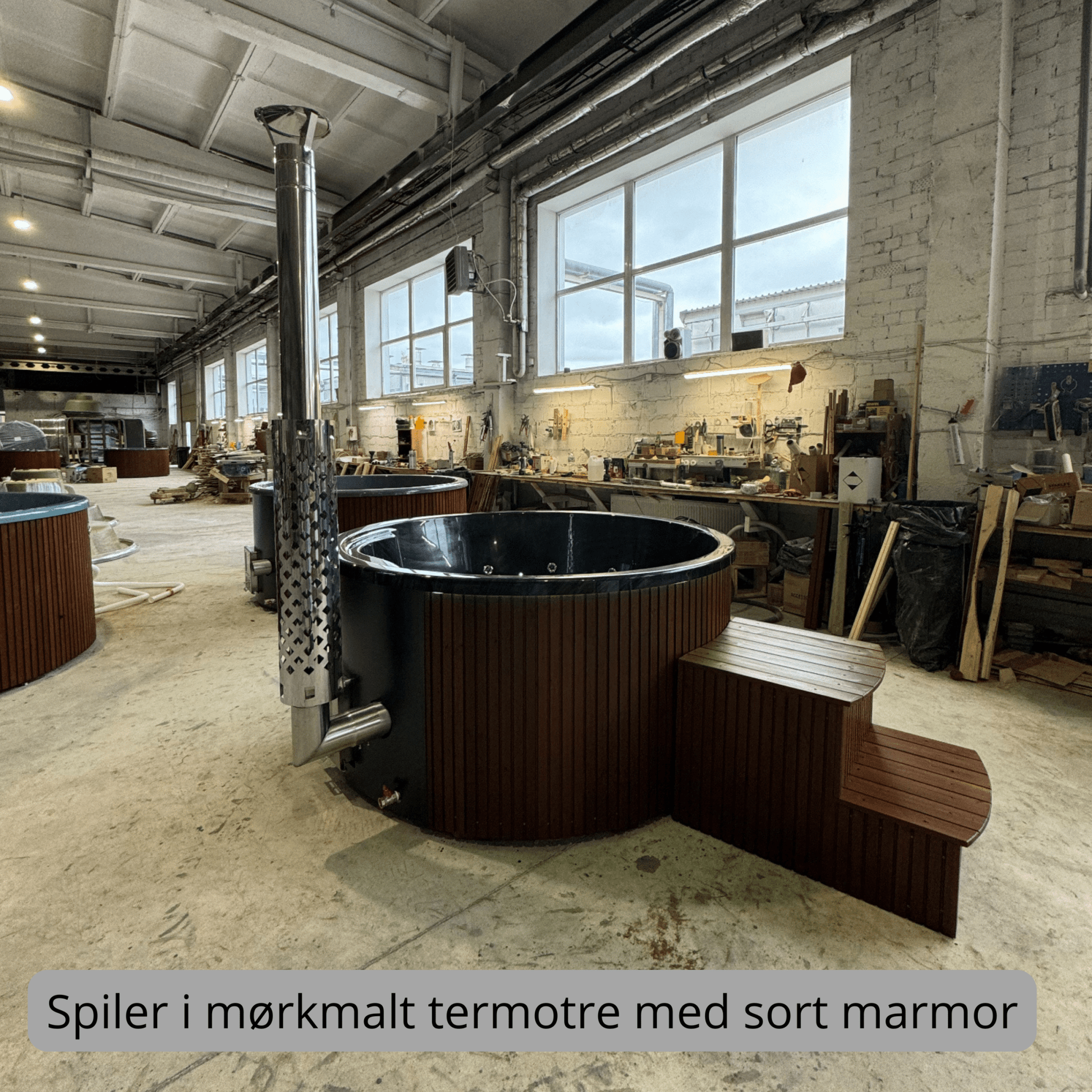 NorseTub Premium - Integrert ovn - Badstugutta