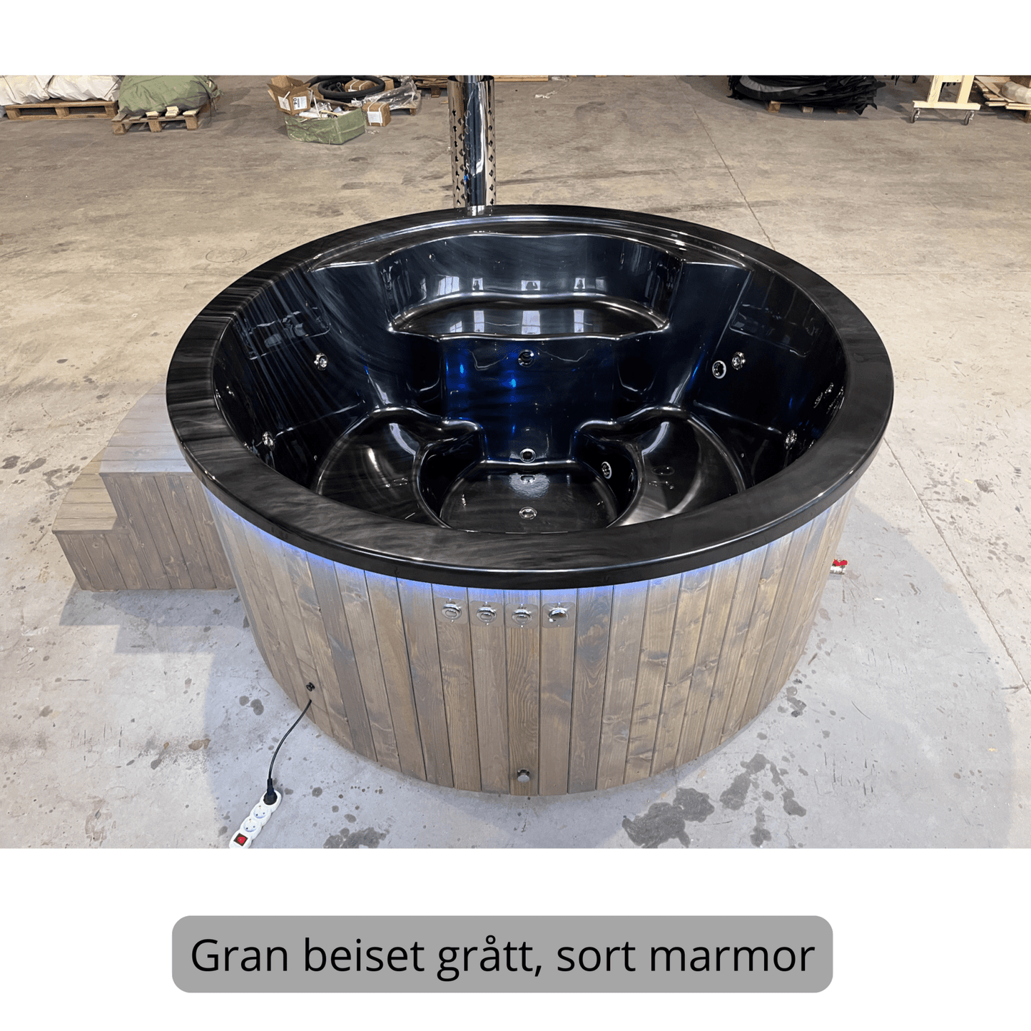 NorseTub Premium - Integrert ovn - Badstugutta