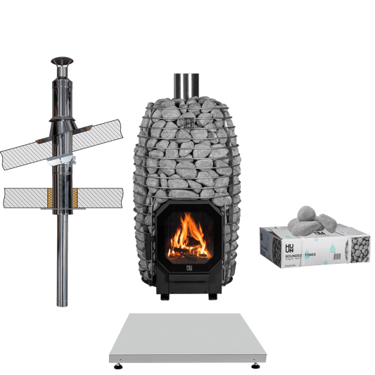 Pakkedeal! - Huum Flow - Vedfyrt Badstuovn - Badstugutta