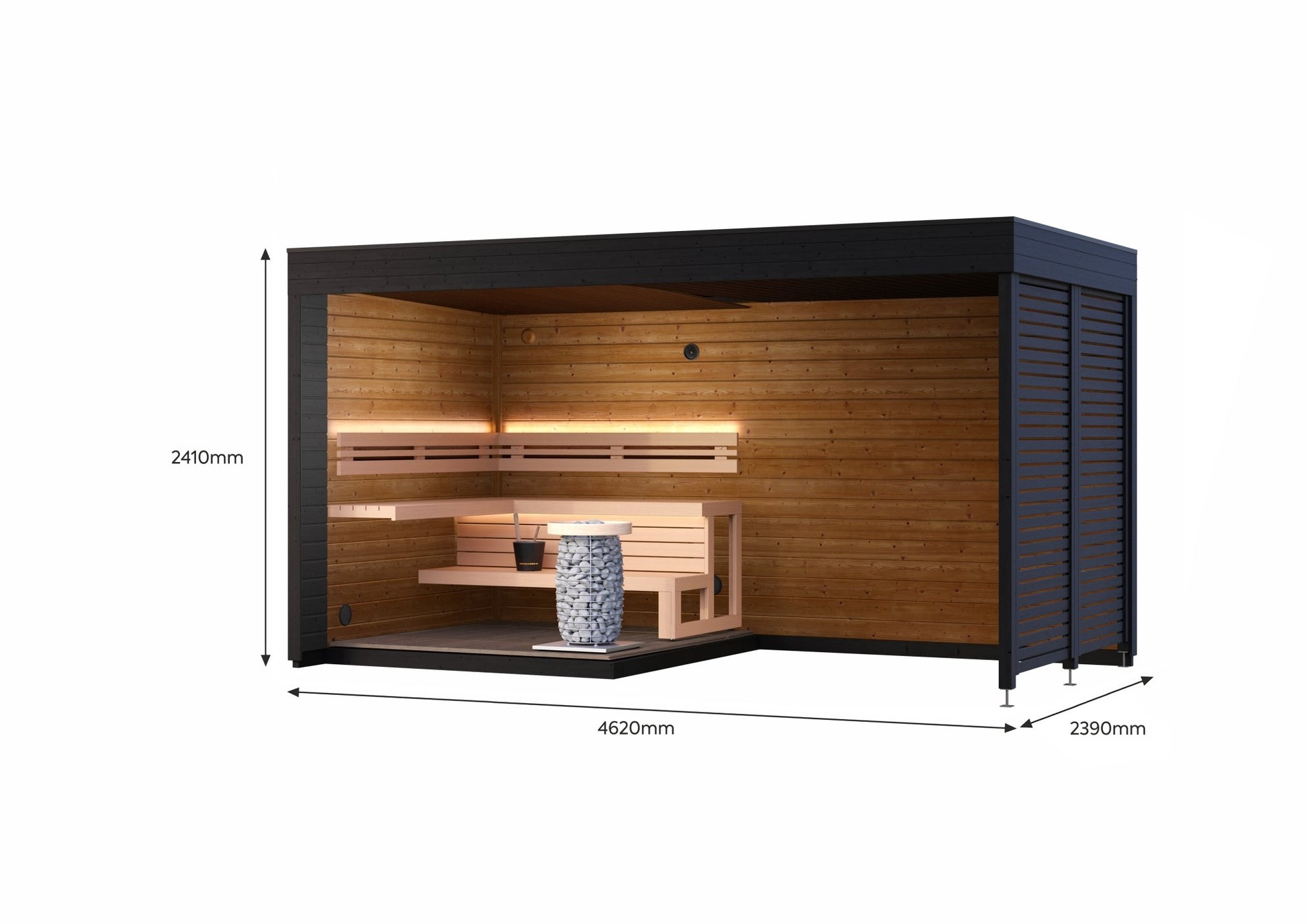 Patio S Plus - Badstugutta