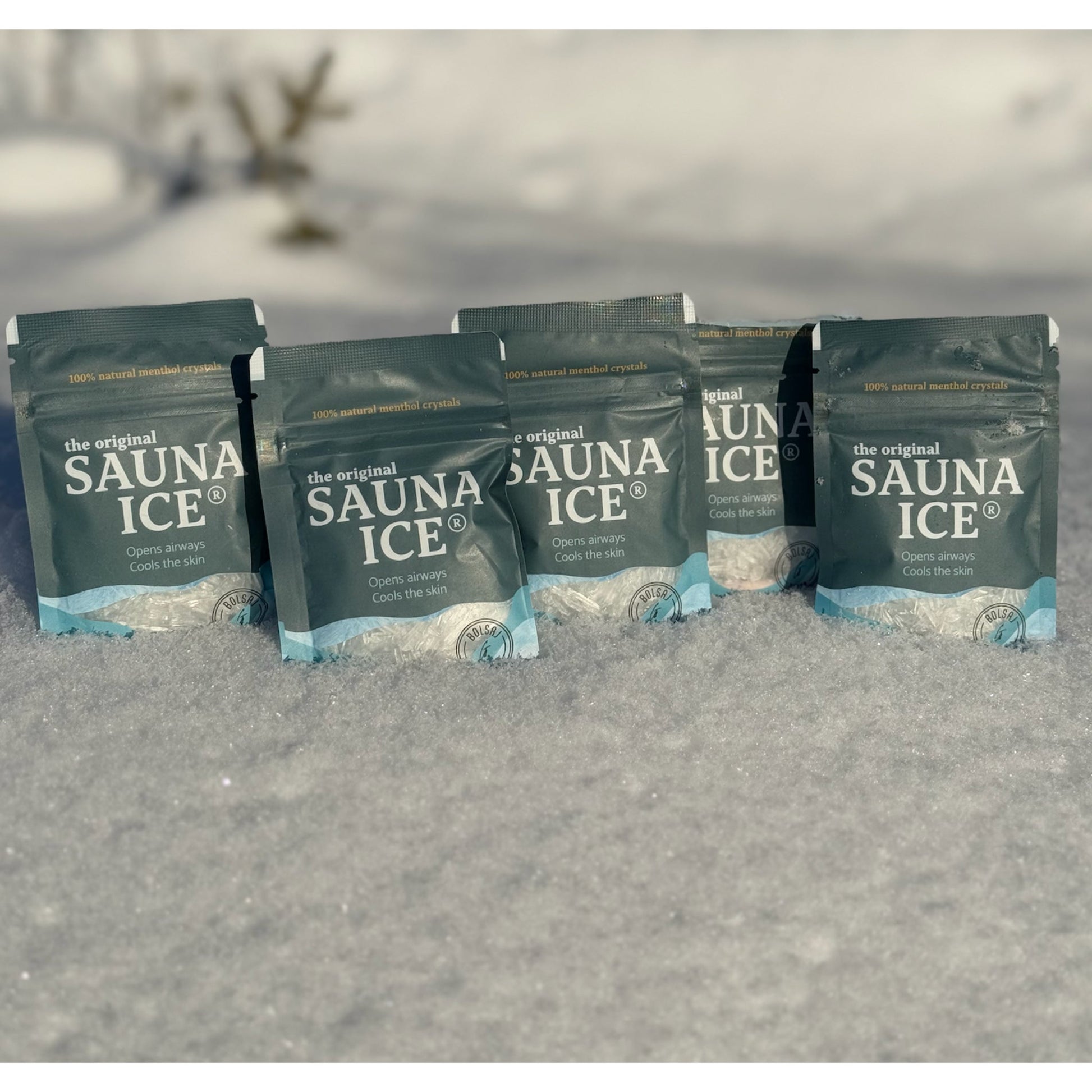 Sauna Ice - Mentolkrystaller - Badstugutta