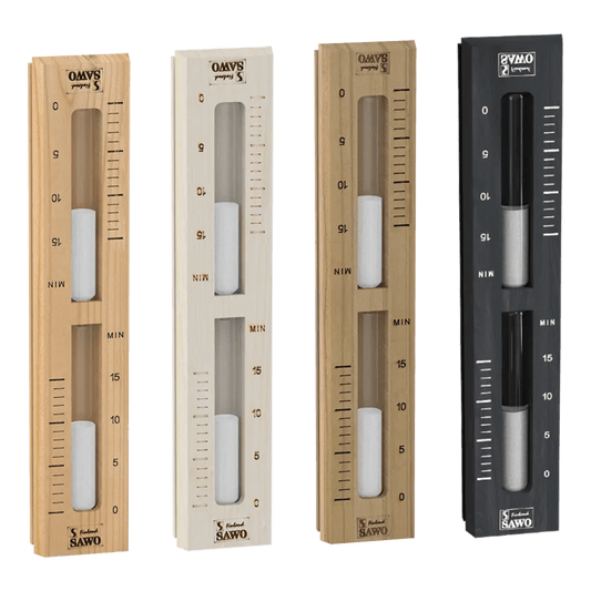 Sawo Sandur 15 min - Timeglass badstue - Badstugutta