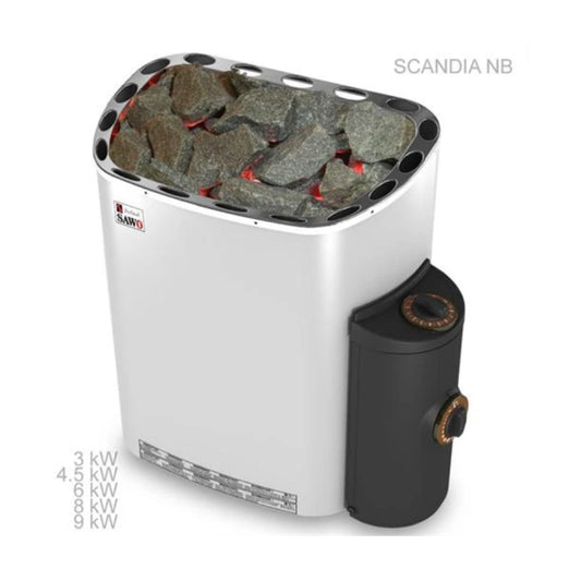 Sawo Scandia SCA (innebygd styreenhet) - Badstugutta