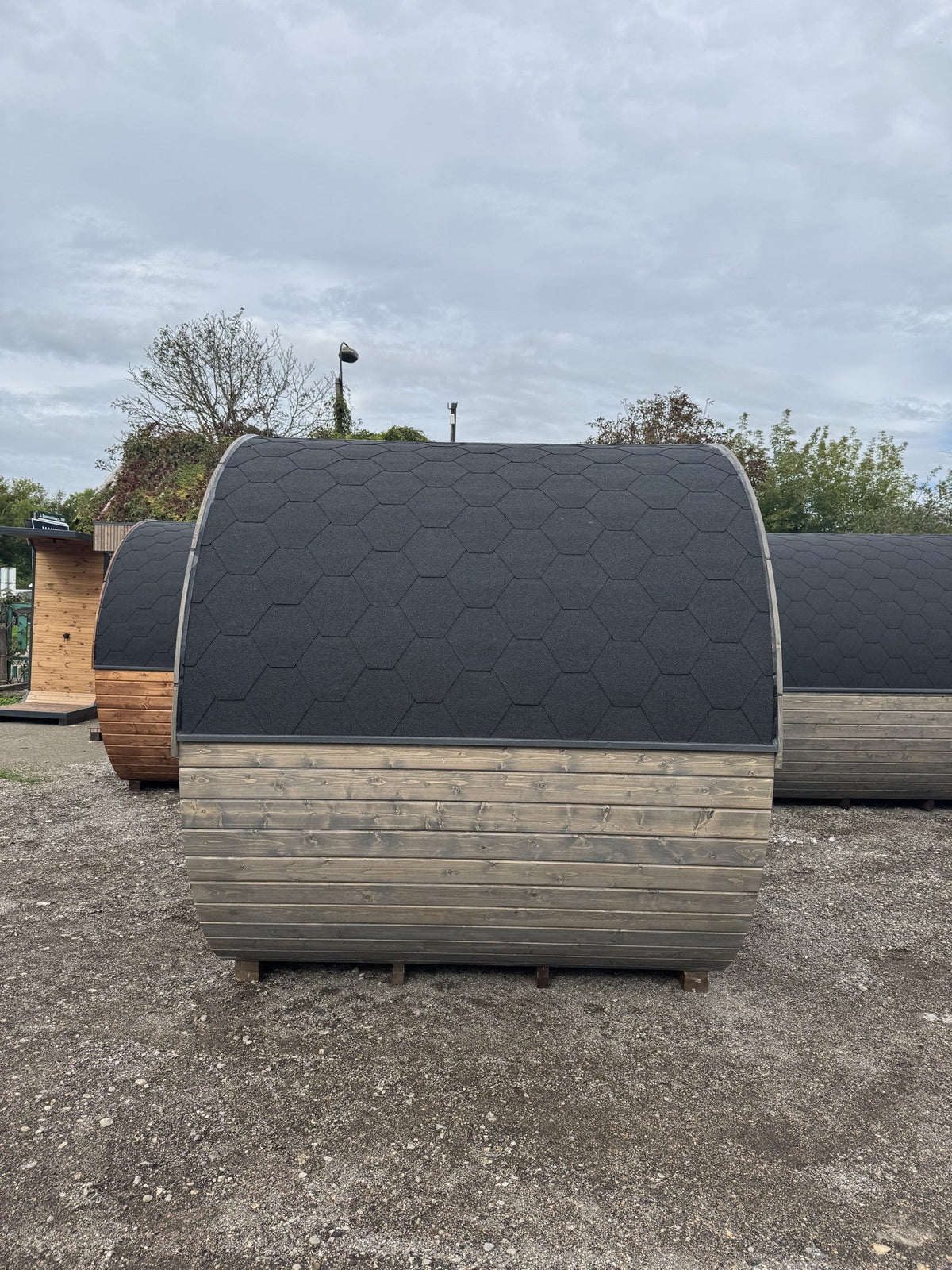 Smokin'Barrel 2 m | Lagervare | Transparent grå - Badstugutta