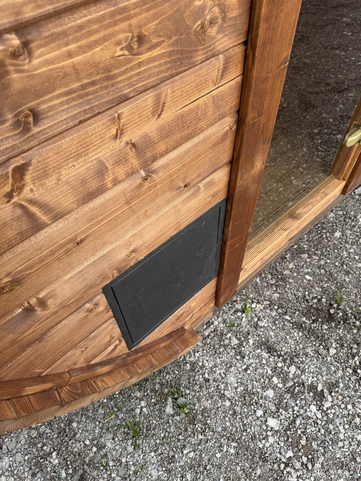 Smokin'Barrel 2 m | Lagervare | Transparent teak - Badstugutta